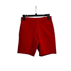 Janie And Jack Boys Everywhere Shorts Size 8 Orange Red NEW